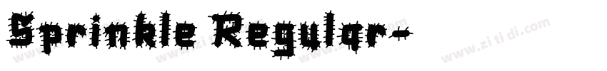 Sprinkle Regular字体转换